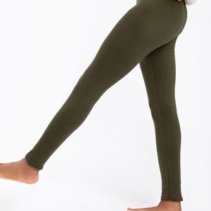 Fleece lining leggings